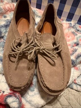 Lucky Brand Women's Suede Chukka Boots in Taupe